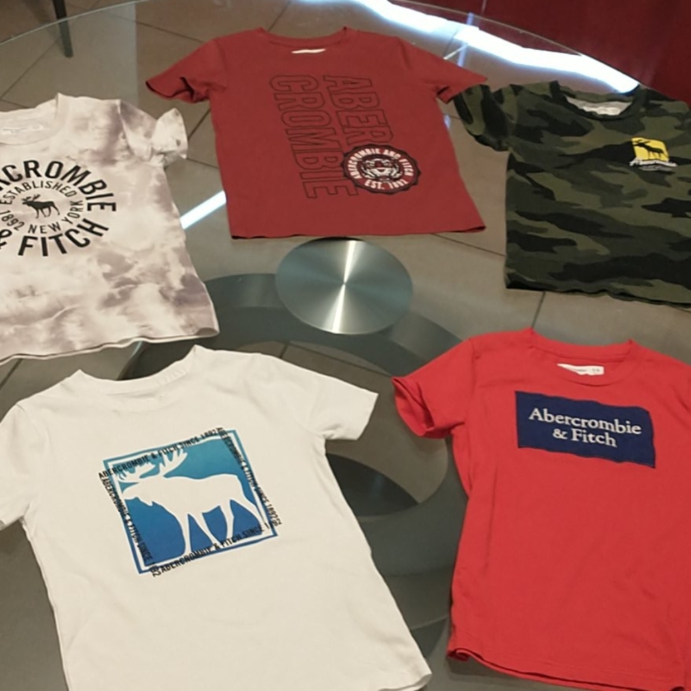 Boys Abercrombie t-shirt bundle